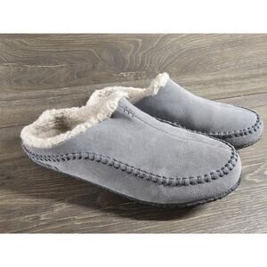 Sorel Falcon Ridge II Mens Size 9 Slippers Quarry Grey/Black NM3462-052
